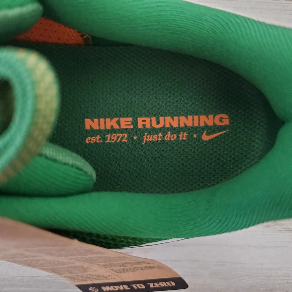 Nike Air Zoom Pegasus 41 "FAMU" Green Orange Shoes Men's Size 9.5 FZ5112-300 - Picture 8 of 11
